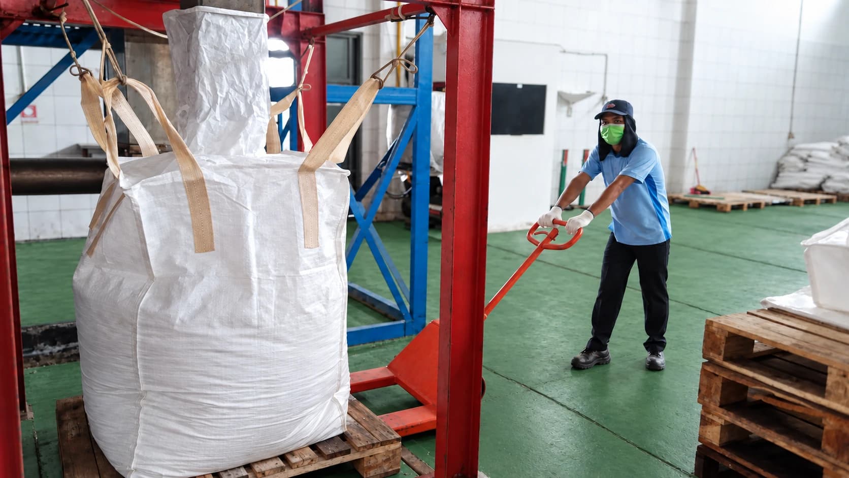 Pengemasan jumbo bag