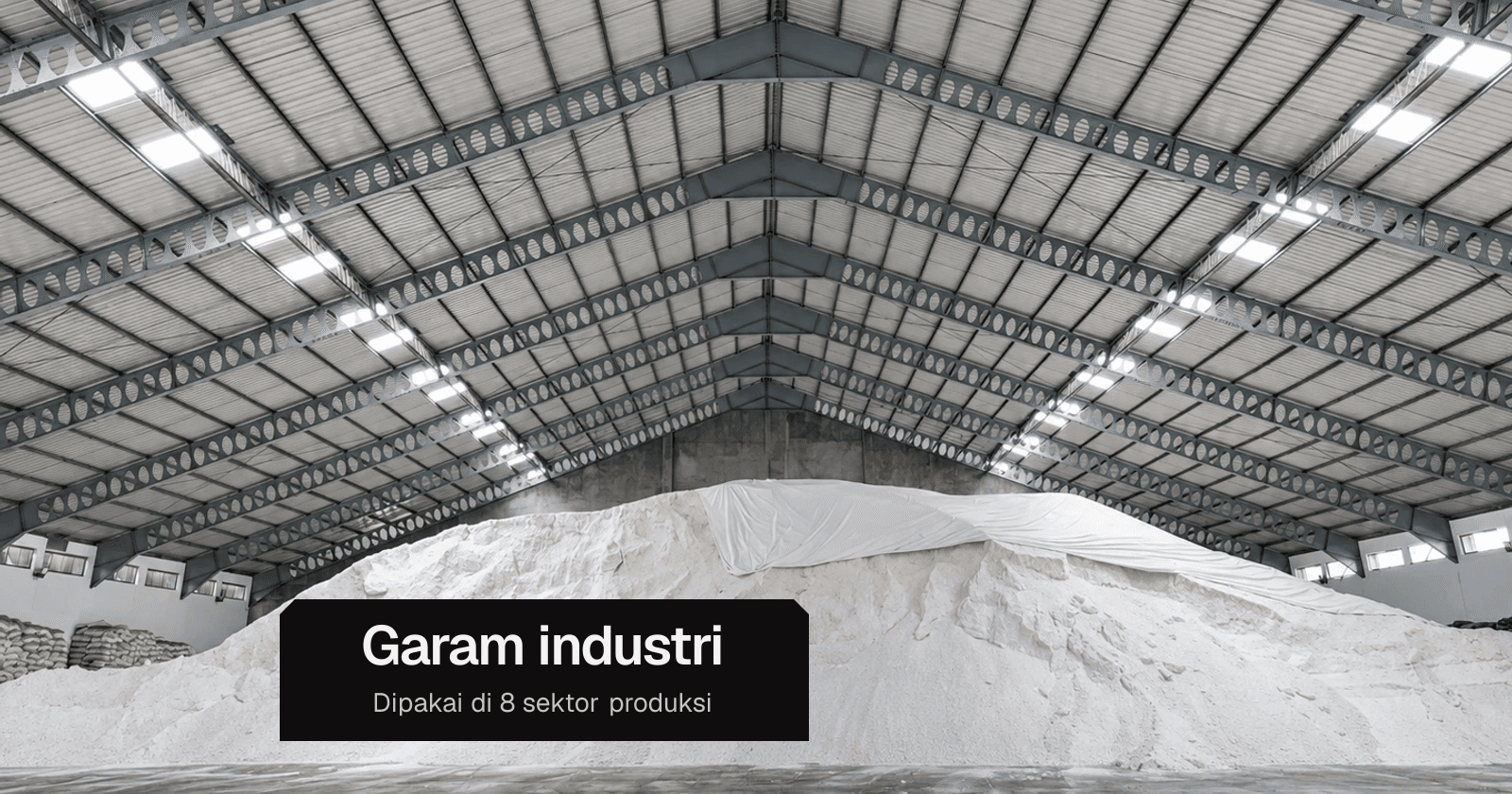 Garam Industri Dipakai untuk Apa Saja? 8 Sektor dan Cara Memilihnya